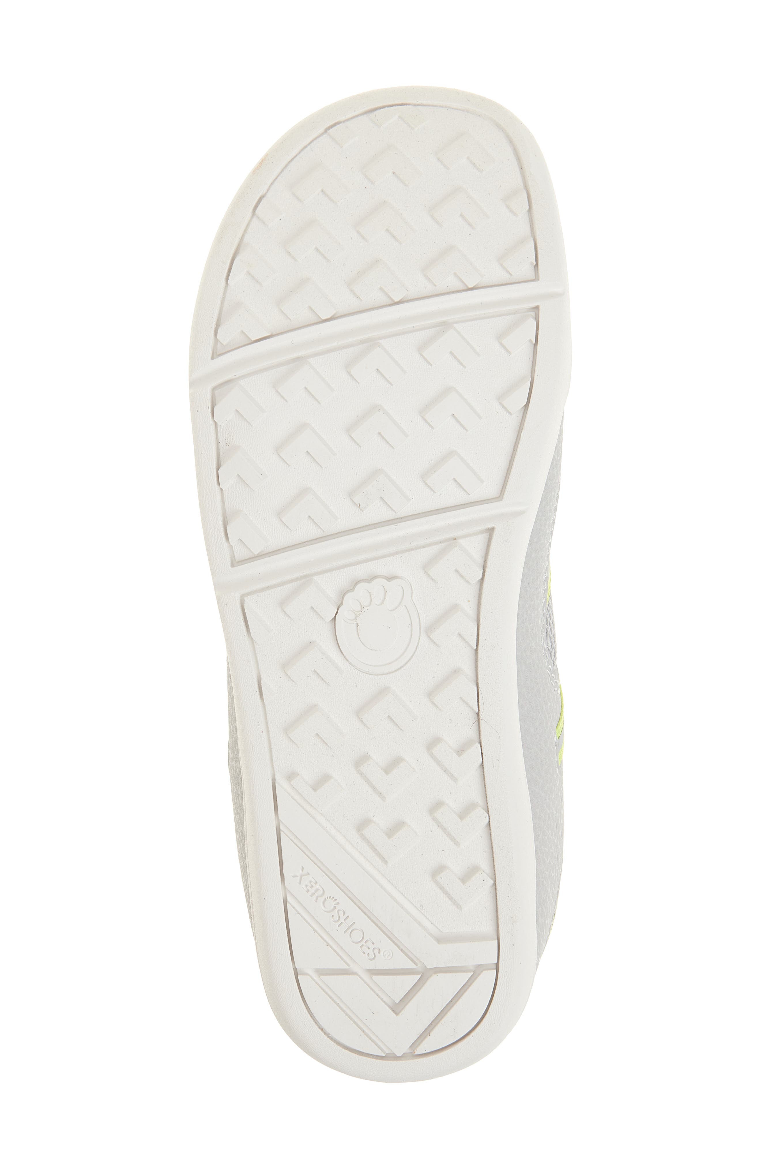 XERO SHOES Kids' Prio Sneaker, Alternate, color, Lunar Rock/Sunny Lime