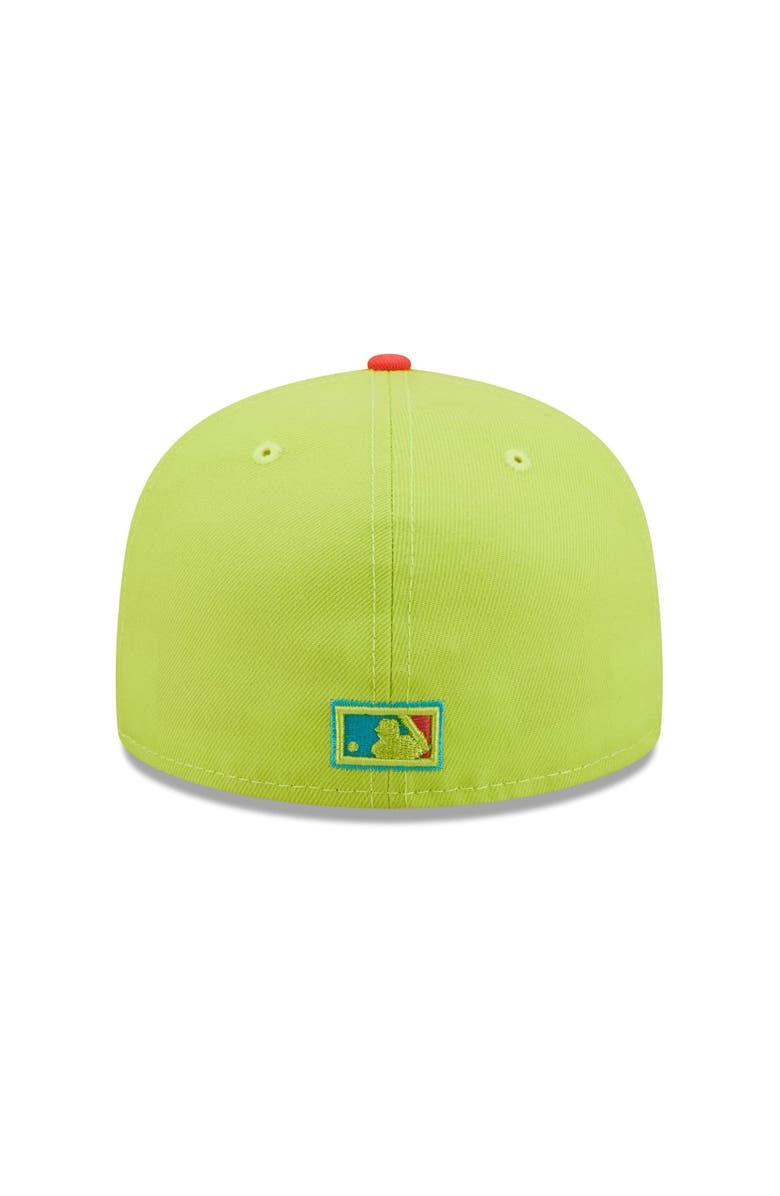 New Era Men's New Era Green/Red Pittsburgh Pirates 1979 World Series Cyber Highlighter 59FIFTY Fitted Hat, Alternate, color, 