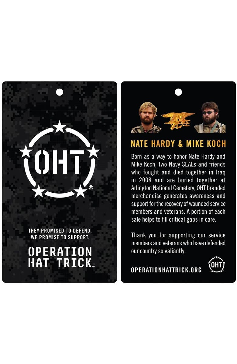 COLOSSEUM Men's Colosseum Heather Black Michigan Wolverines Big & Tall OHT Military Appreciation Playbook T-Shirt, Alternate, color, Heather Black