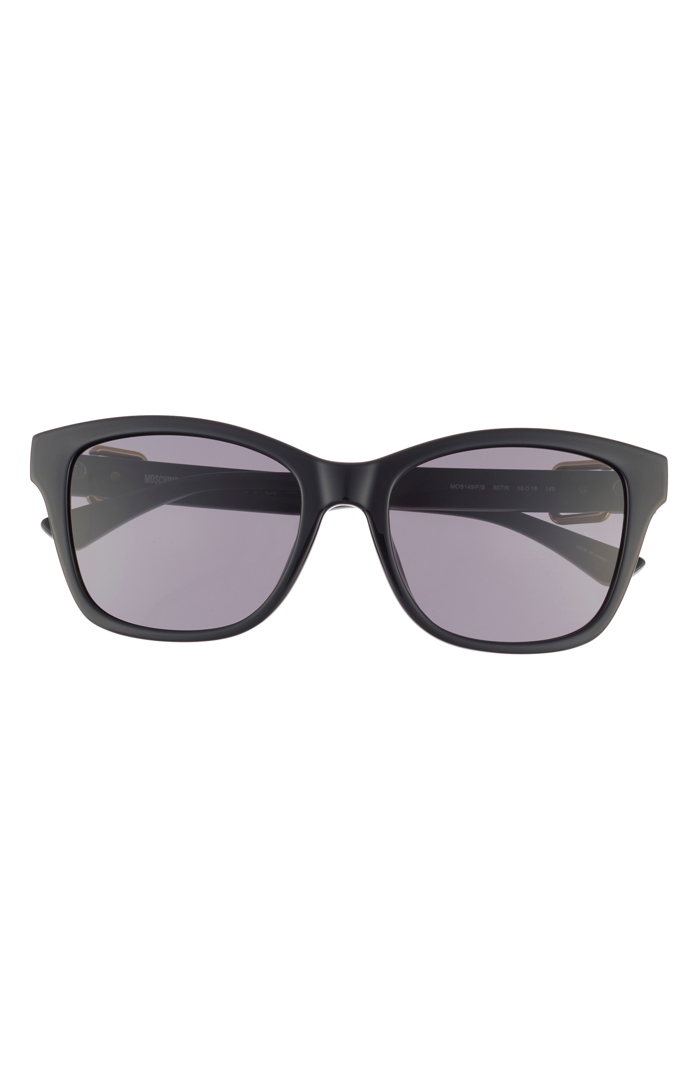Moschino 55mm Square Sunglasses