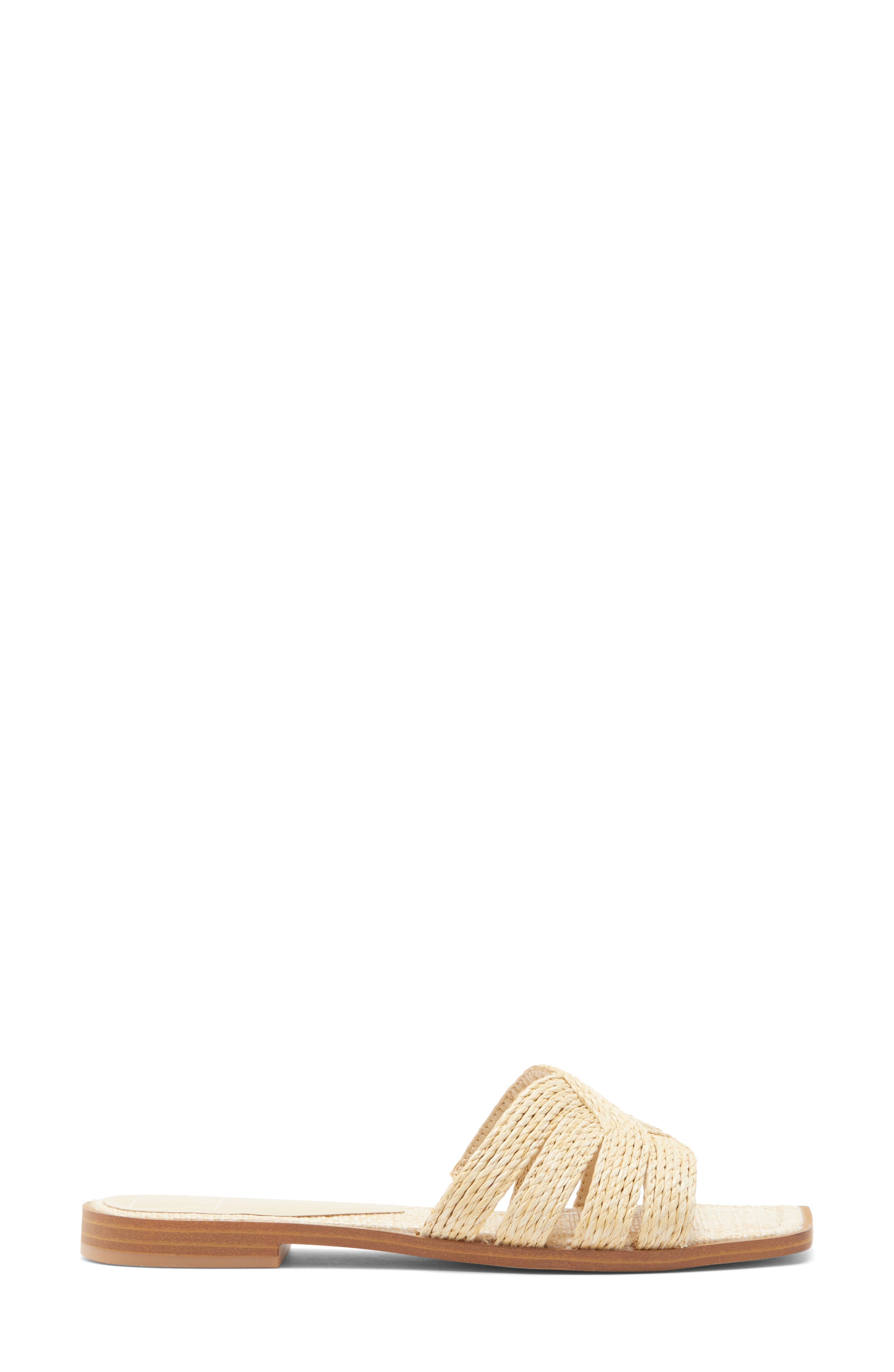 Ilane Raffia Slide Sandal, Alternate, color, NATURAL RAFFIA