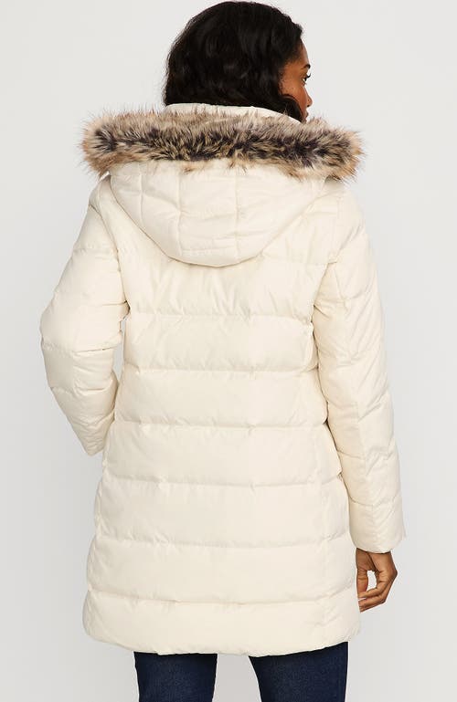 Lands' End Down Winter Coat In White
