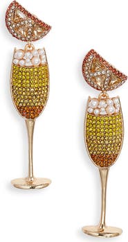 BaubleBar Mimosa Statement Earrings
