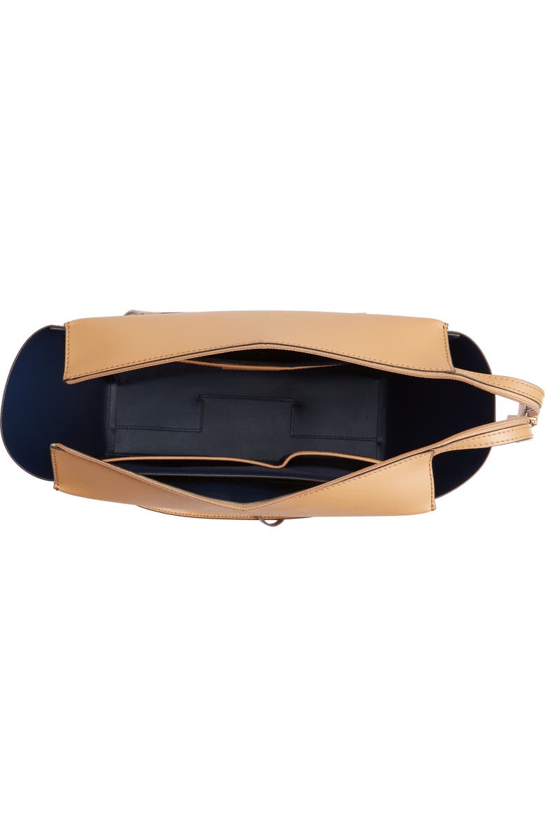 Tory Burch Small Parker Leather Tote, Alternate, color,