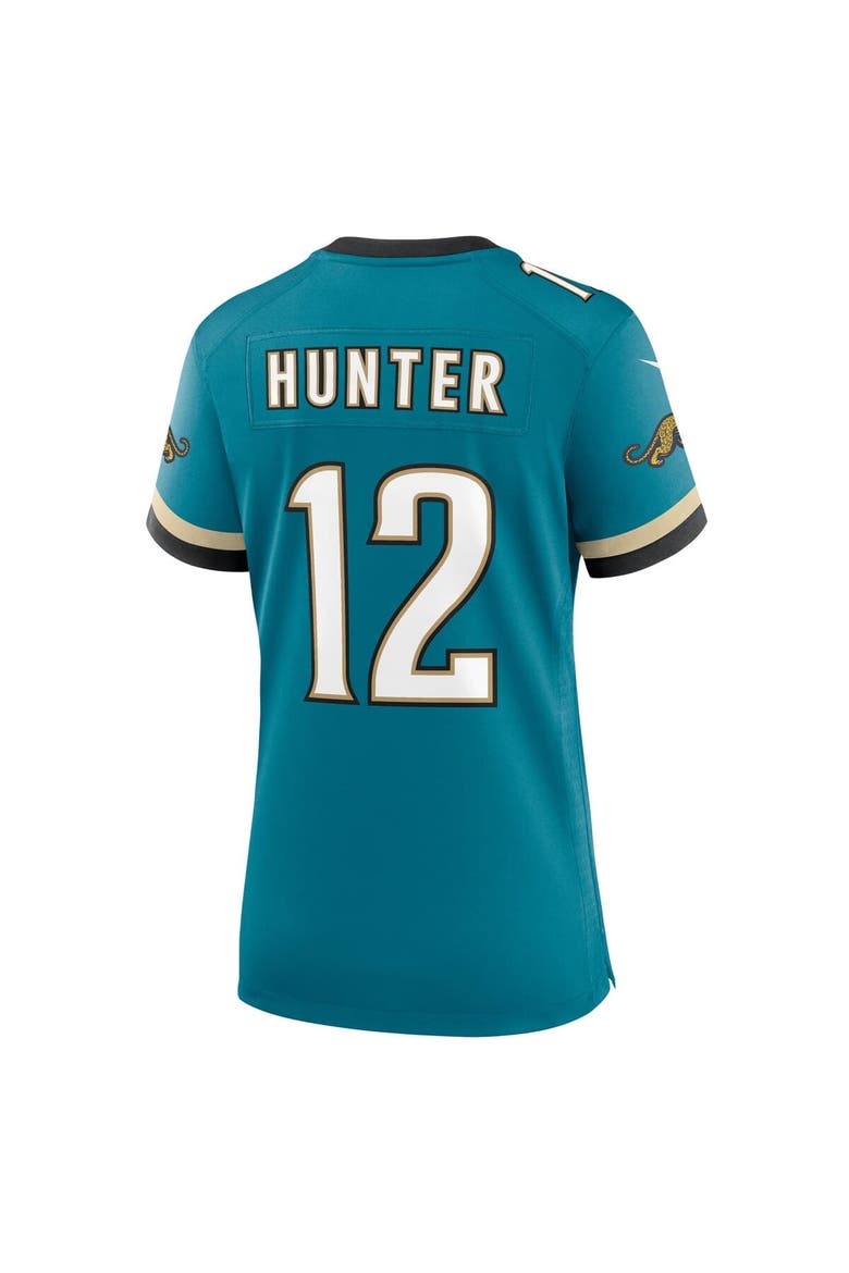 Women's Nike Travis Hunter  Teal Jacksonville Jaguars Alternate 2 Prowler Throwback Game Jersey, Alternate, color, Teal