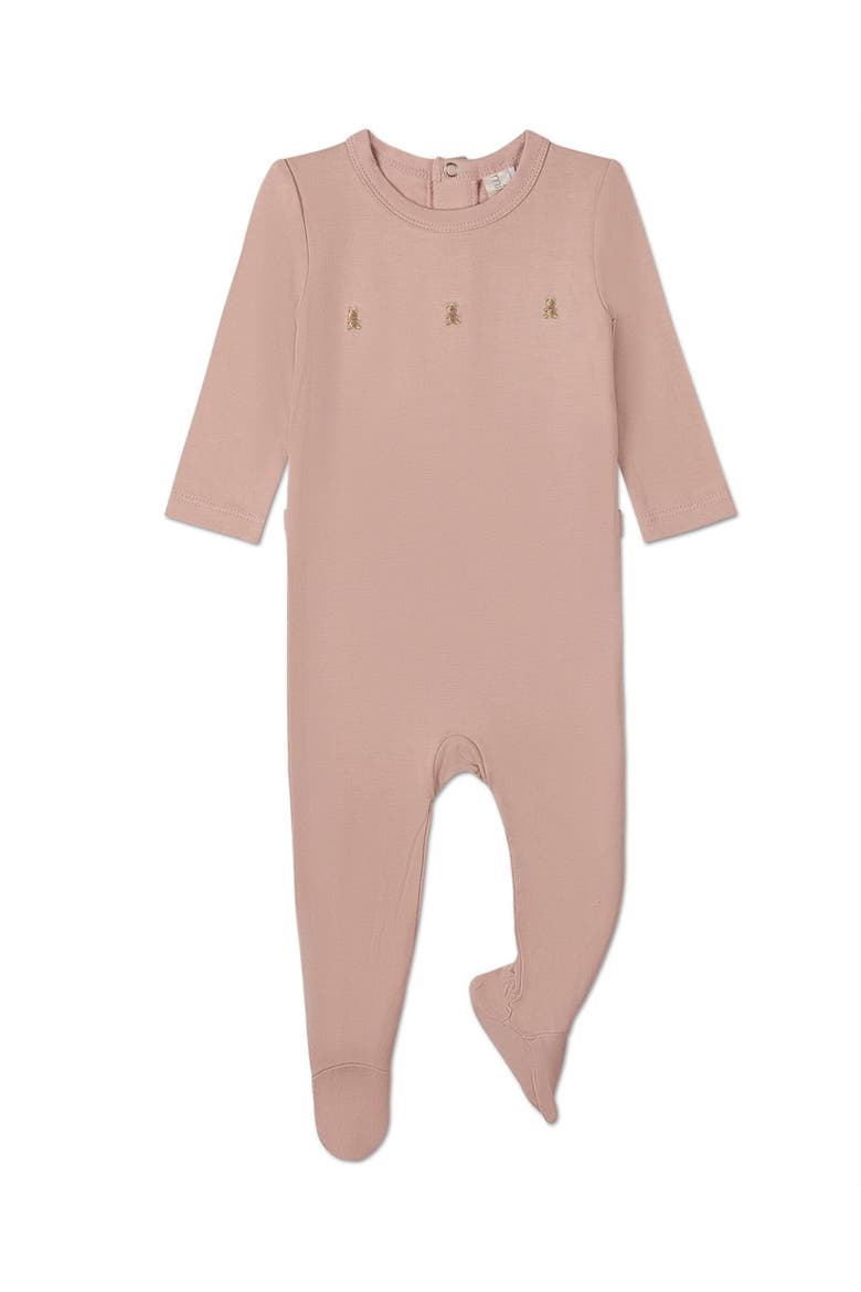 Baby and Toddler Rayon Footie, Main, color, Misty Rose