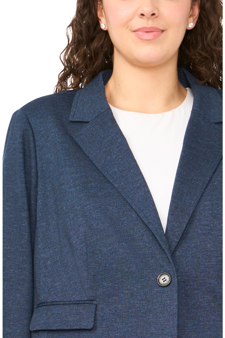 Easy Crop Blazer, Alternate, color, INDIGO NAVY