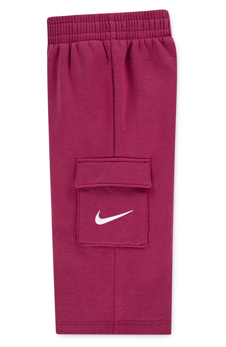 Nike Essential Sweatshirt & Cargo Pants Set, Alternate, color, Sweet Beet