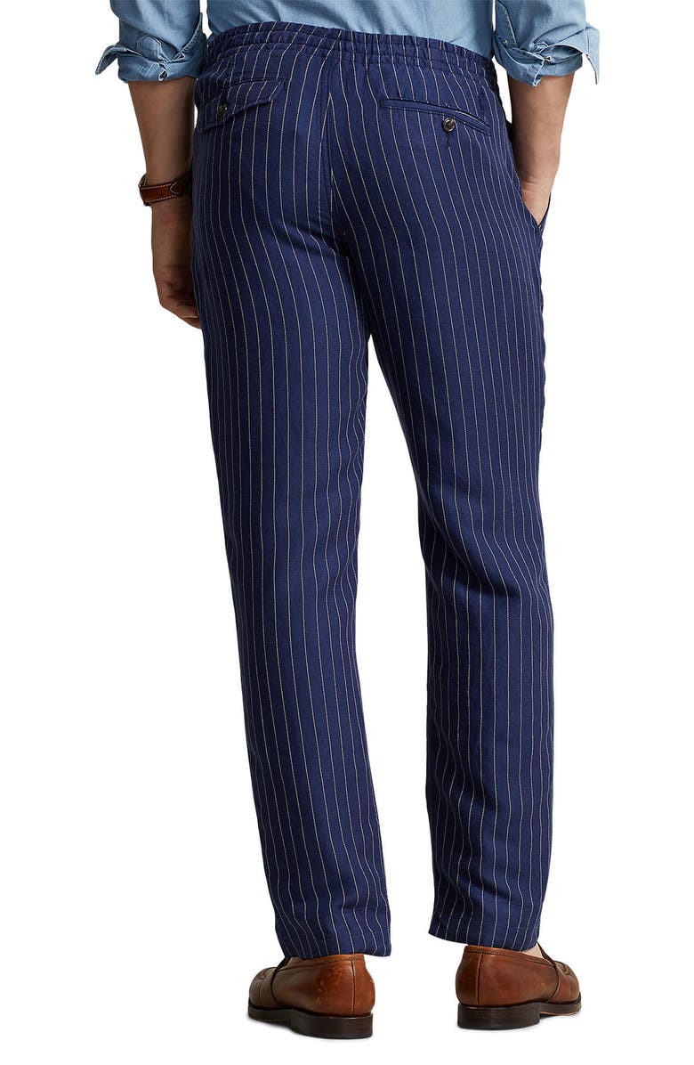 Polo Ralph Lauren Stripe Linen Blend Pants, Alternate, color,