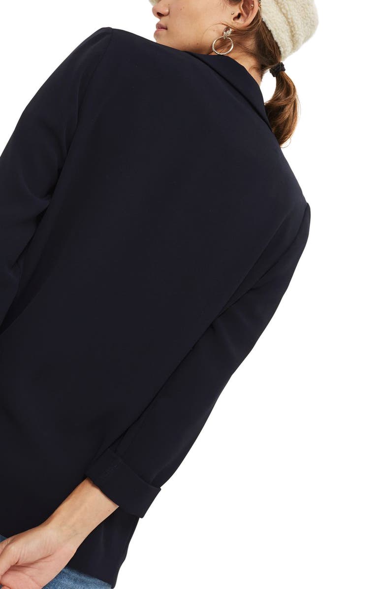Topshop Chuck On Blazer, Alternate, color,