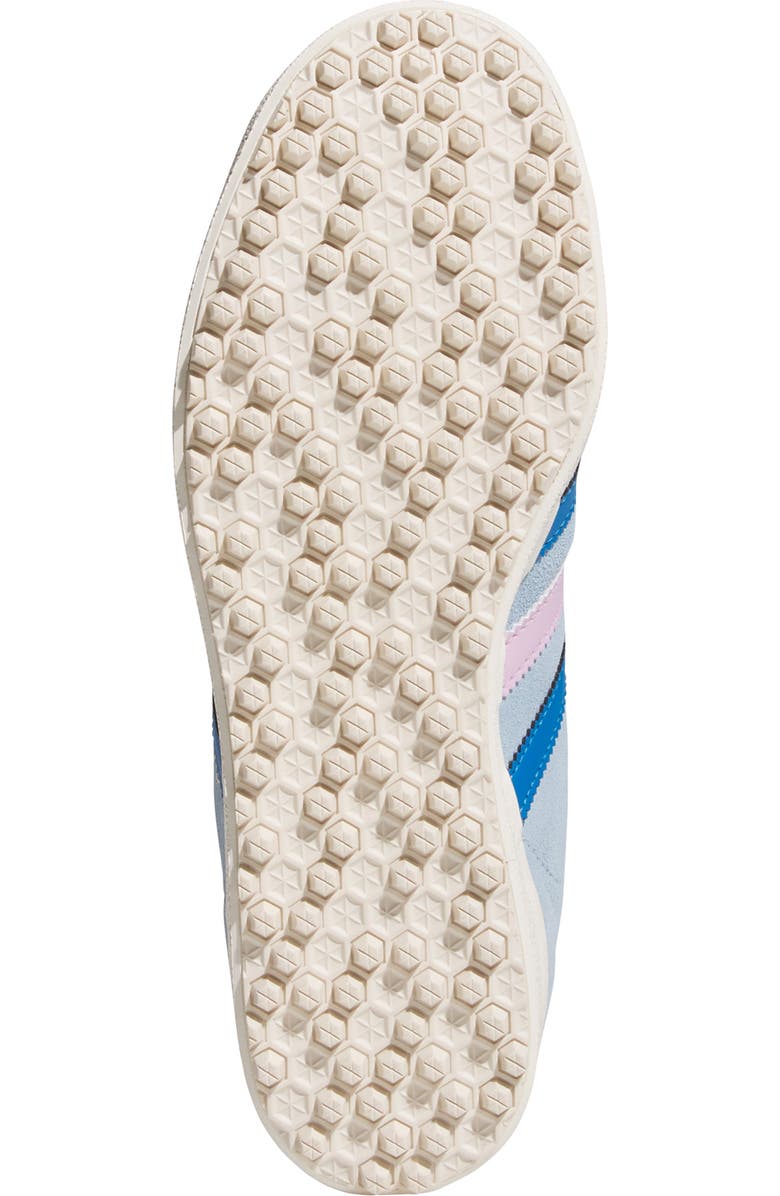 adidas Gazelle Spikeless Golf Shoe, Alternate, color, Clear Sky/ Blue Bird/ Lilac