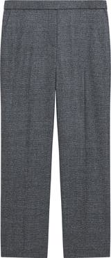 Theory Marled Flannel Treeca Pull-On Pants