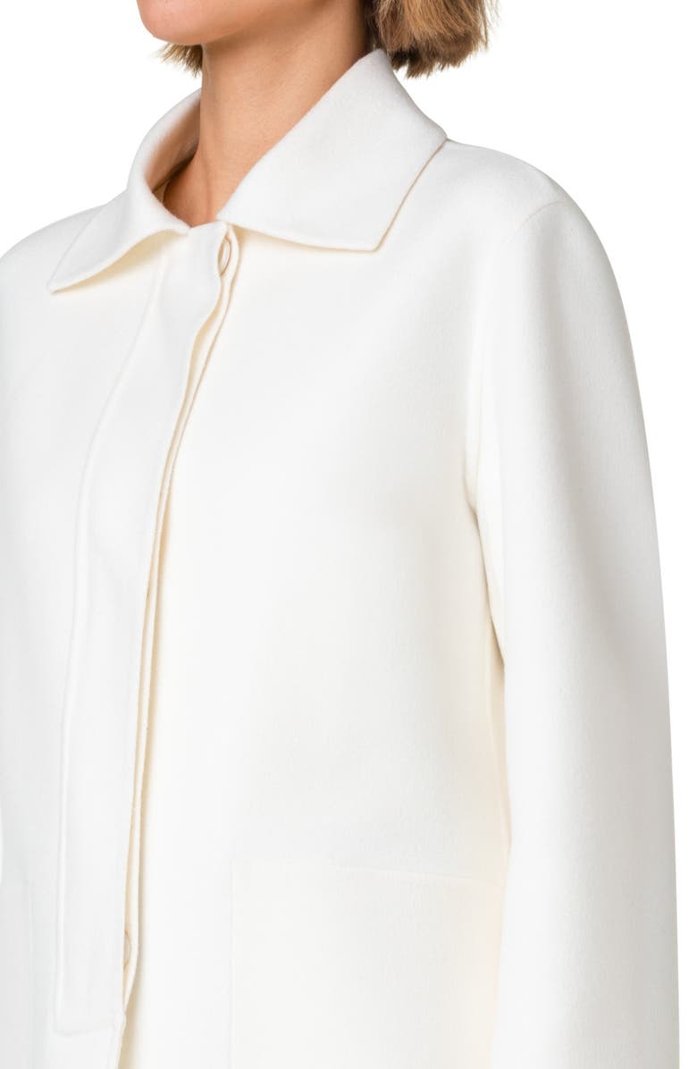 Akris Laars Double Face Cashmere Jacket, Alternate, color, 