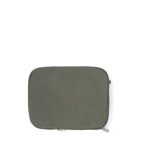 Baggallini 2 Medium / 1 Large Compression Packing Cubes Travel Set In Green
