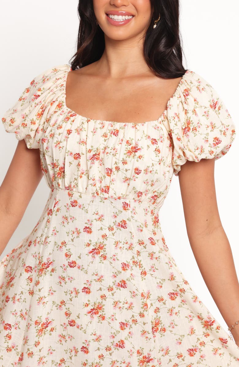 Petal & Pup Marnie Floral Print Cotton & Linen Maxi Dress, Alternate, color, Femme Floral