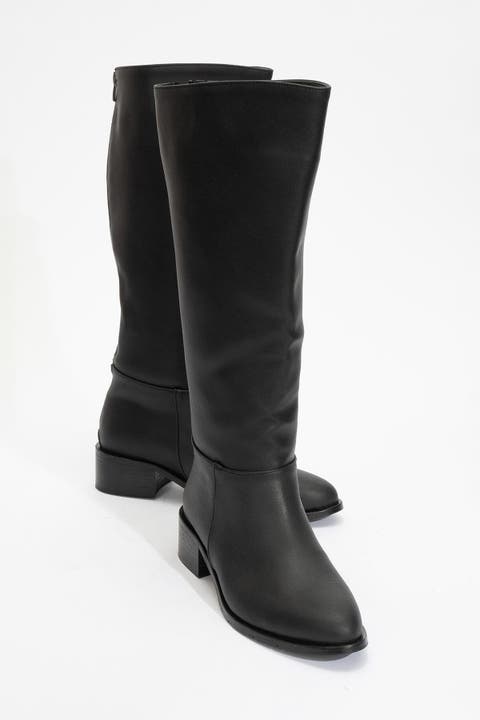 Svetlo Back Zip Knee High Boot