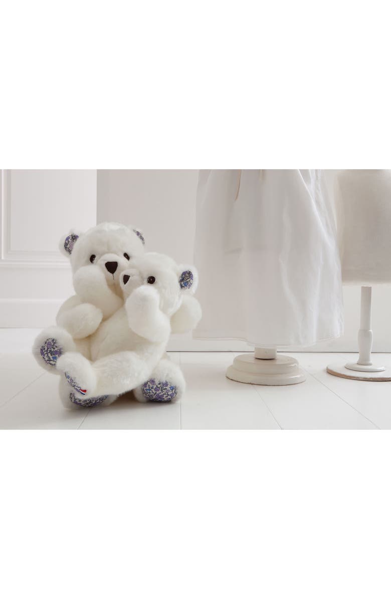 Pamplemousse Peluches x Liberty of London Robert the Bear Stuffed Animal, Alternate, color, 