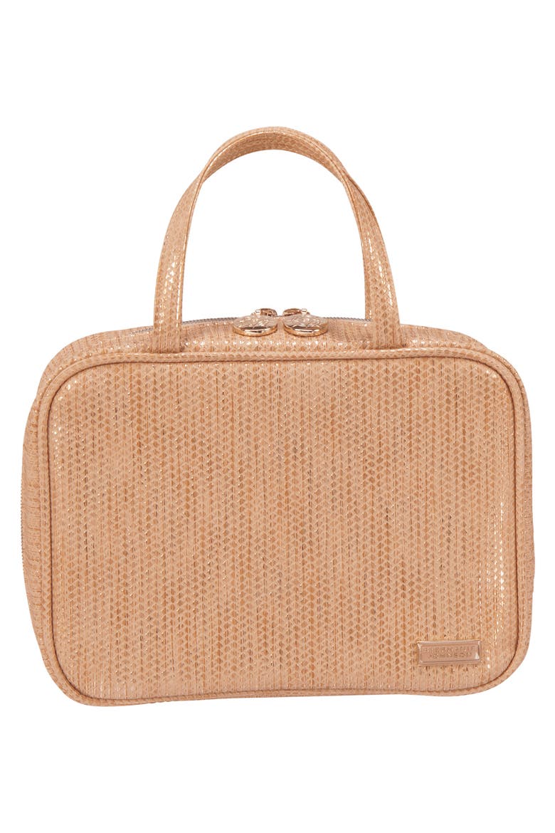 Aruba ML Traveler Cosmetics Case, Alternate, color, SAND