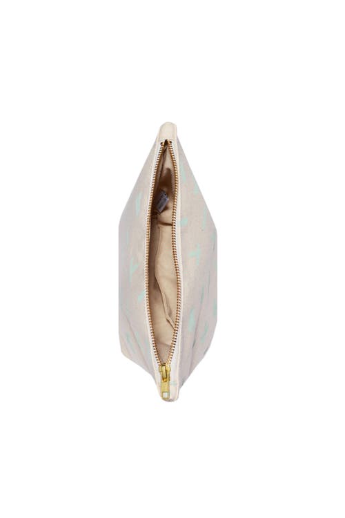 Dance Happy Sprinkles Cosmetic Bag In Sage