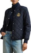 Lauren Ralph Lauren Logo Crest Quilted Jacket