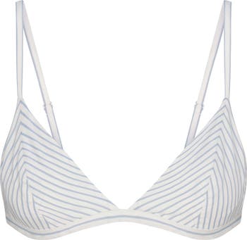Cotton Poplin Triangle Bralette