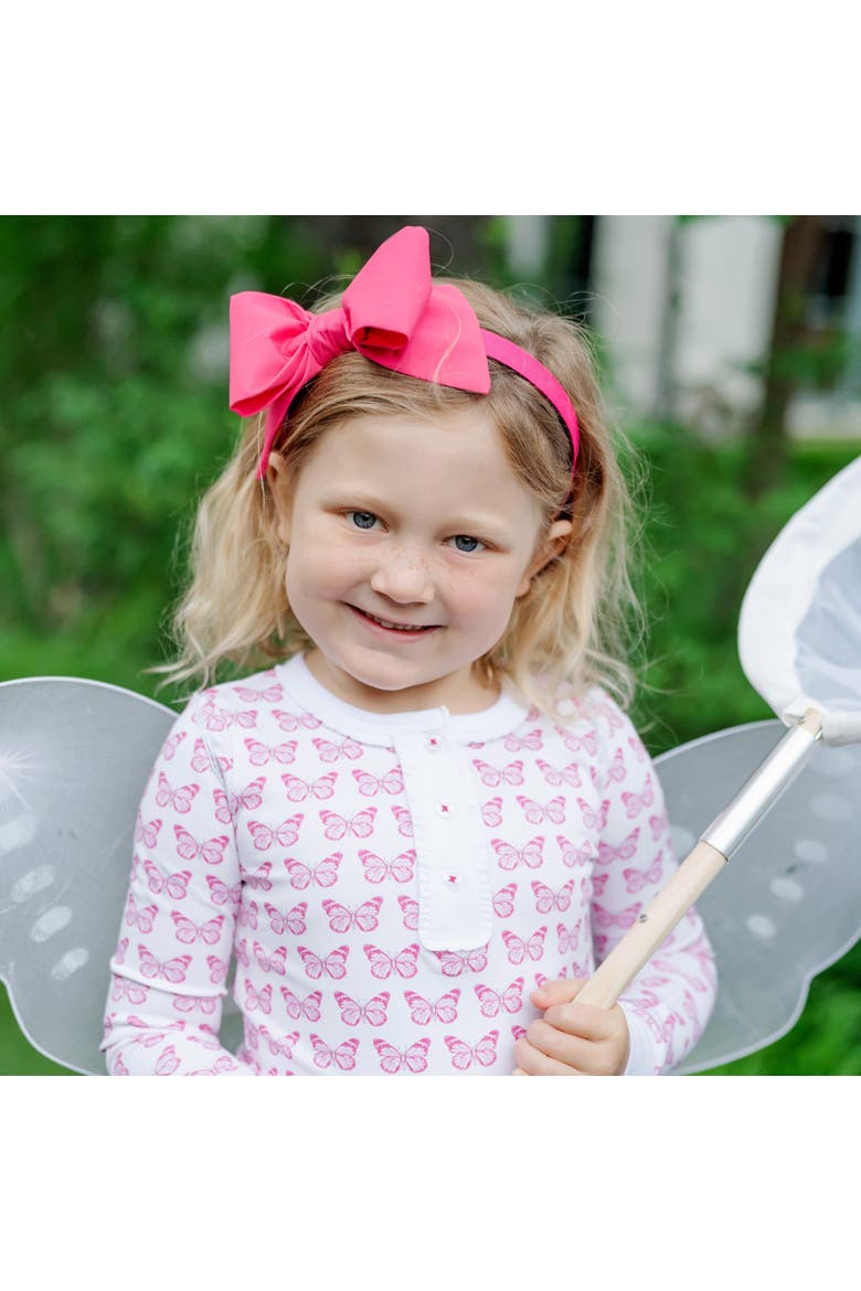 Alden Girls' Pajama Pant Set, Alternate, color, Cartie Butterflies