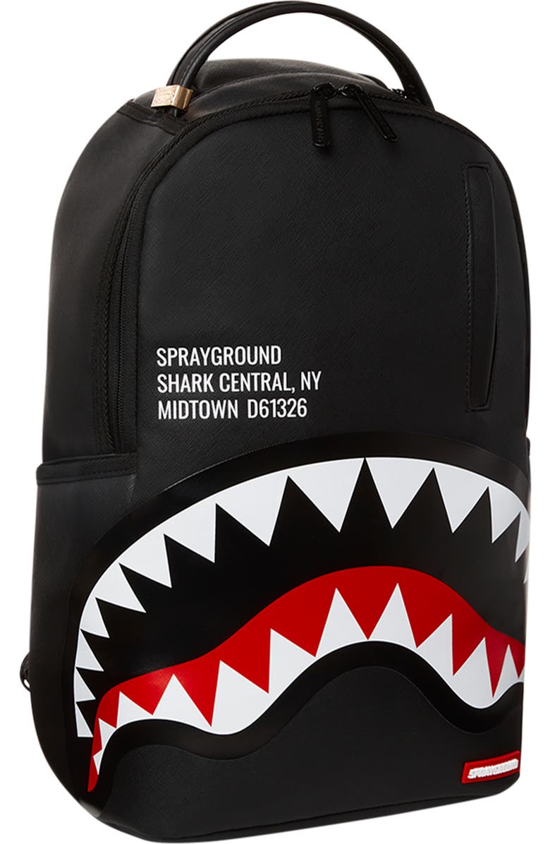 Sprayground Kids' Core B Sharkmouth Backpack, Alternate, color,