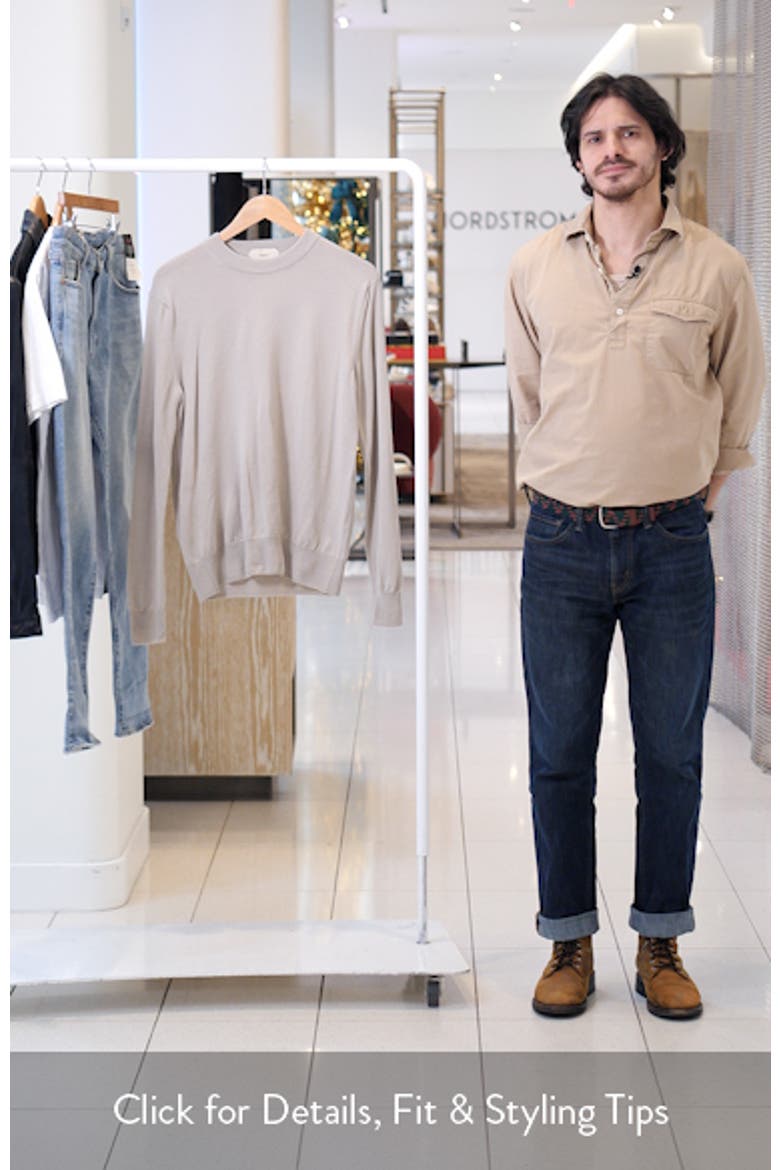 Cashwool® Crewneck Sweater video
