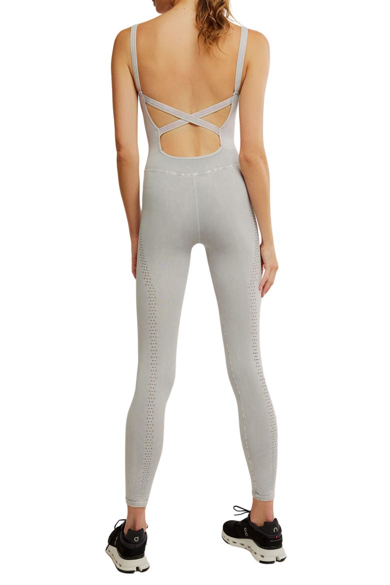 Good Karma Jumpsuit, Alternate, color, LIGHT GREY