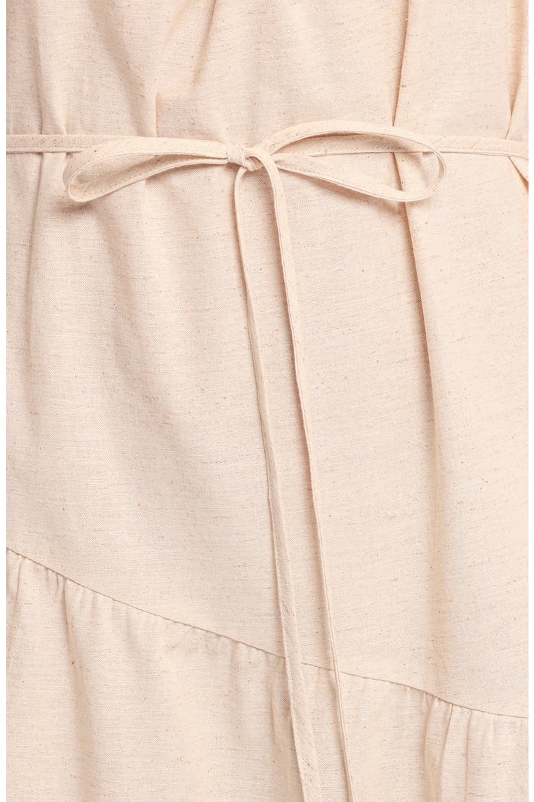 Hilde Asymmetric Maxi Dress, Alternate, color, OATMEAL
