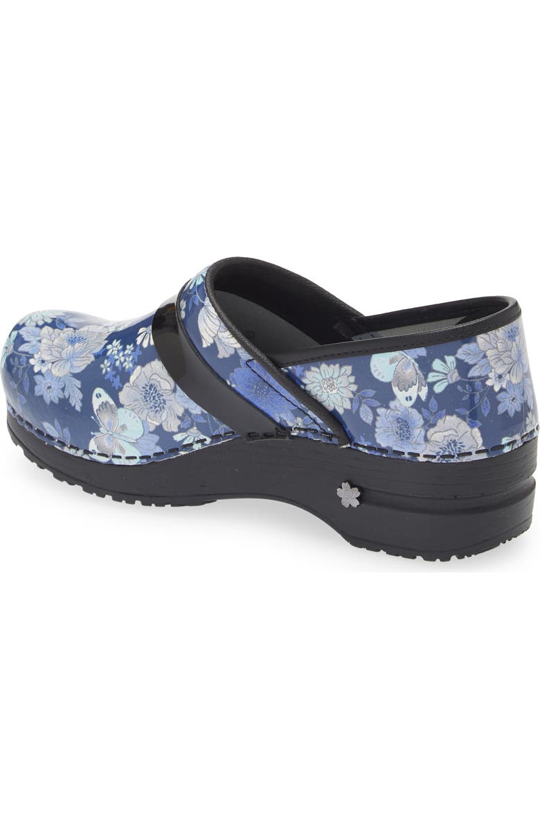 Sanita x koi Scrubs Butterfly Melody Clog, Alternate, color,