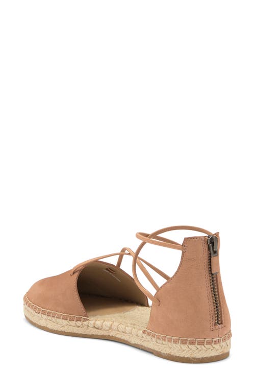Eileen Fisher Lace-up Espadrille Sandal In Honey