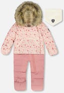 Deux par Deux One-Piece Snug Snowsuit Designed for Car Seat