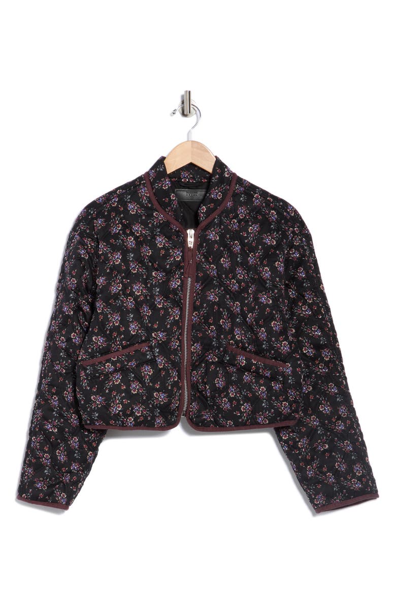 BLANKNYC Quilted Jacket, Alternate, color, Fall Bloom