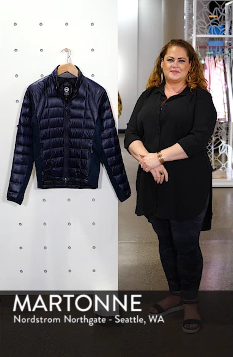 'Hybridge<sup>™</sup> Lite' Slim Fit Packable Jacket, sales video thumbnail