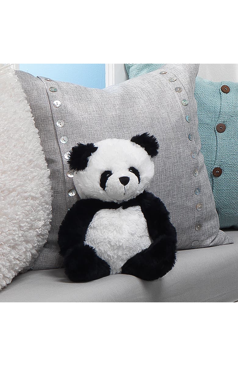Lambs & Ivy Wild Life Plush Panda Bear Stuffed Animal Toy - Lucky, Alternate, color, Black