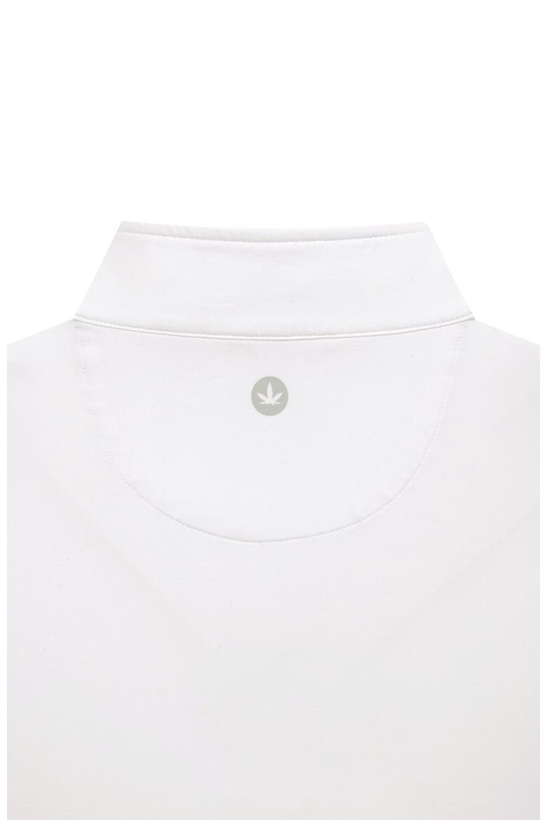 Greenwich Quarter Zip 2.0, Alternate, color, White