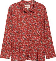 Seasalt Cornwall Larissa Printed Organic Cotton Button-Up Shirt