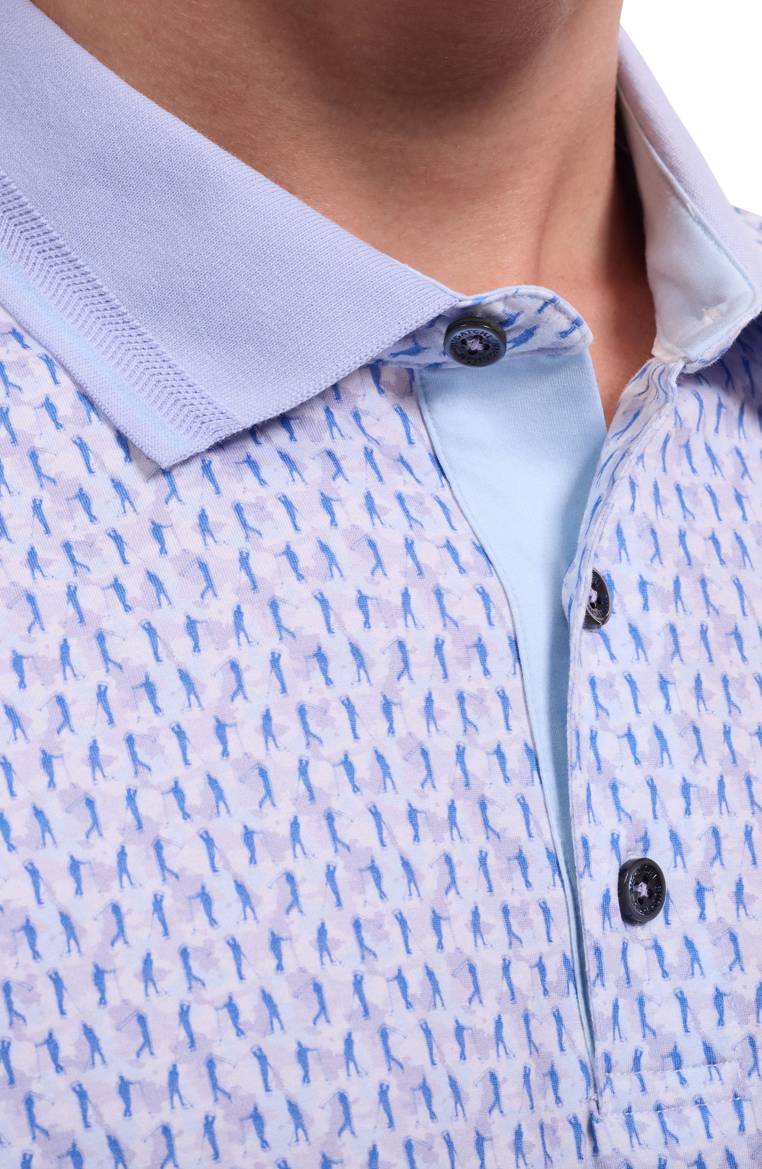 Vance OoohCotton Golfer Print Polo - image 2
