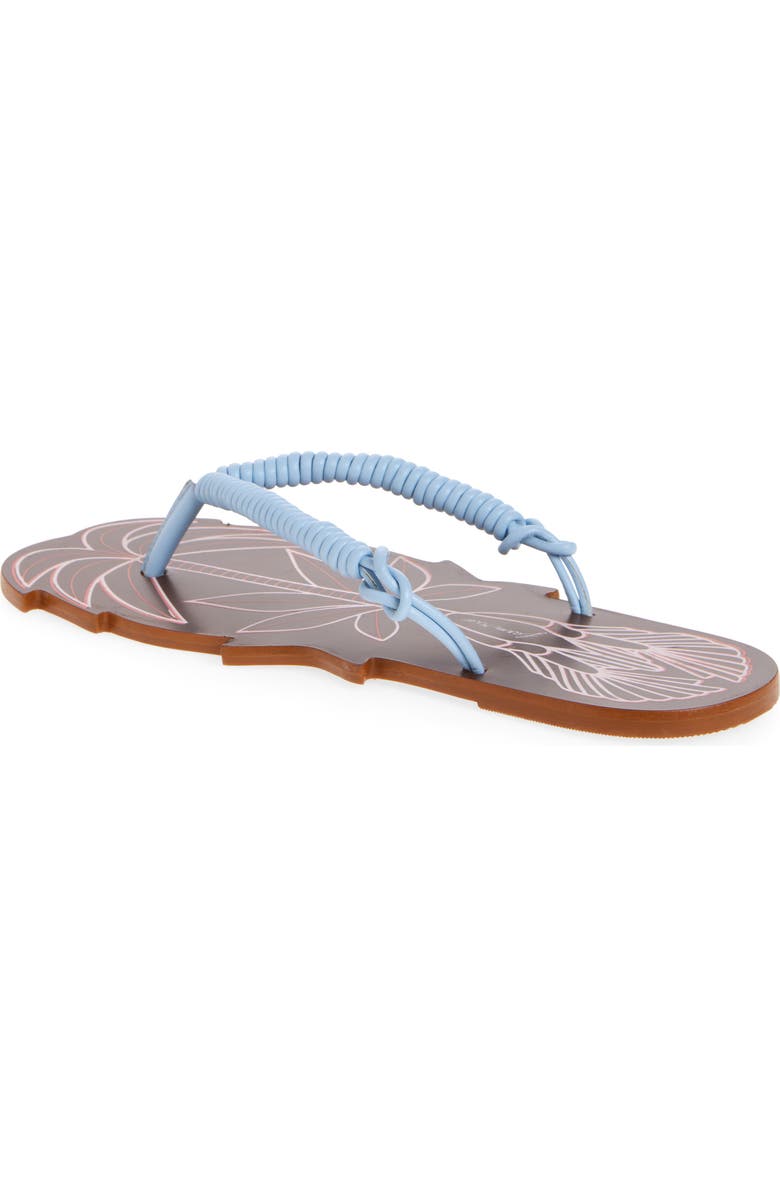 FARM Rio Palmtree Flip Flop, Alternate, color, Blue Multi