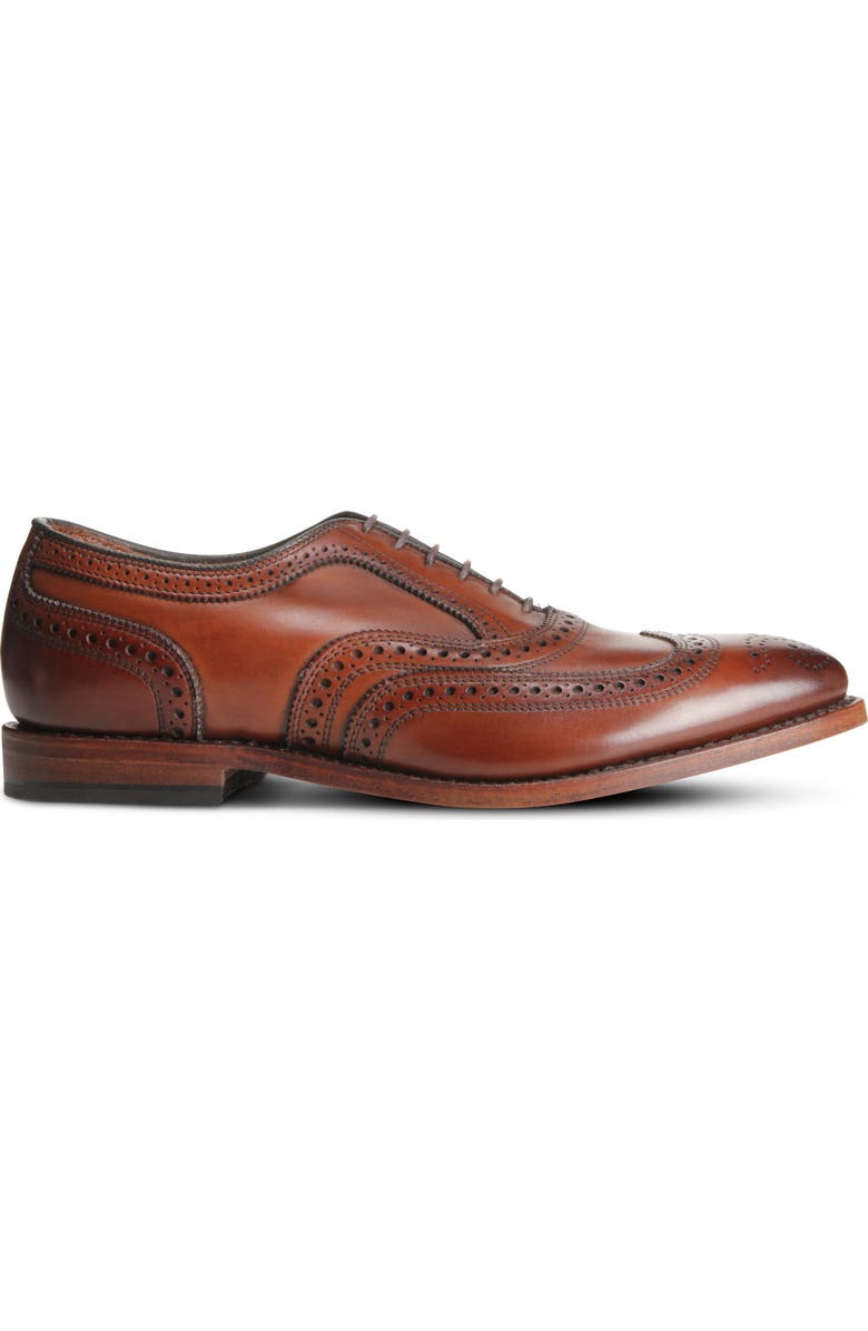 Allen Edmonds McAllister Wingtip, Alternate, color, Chili