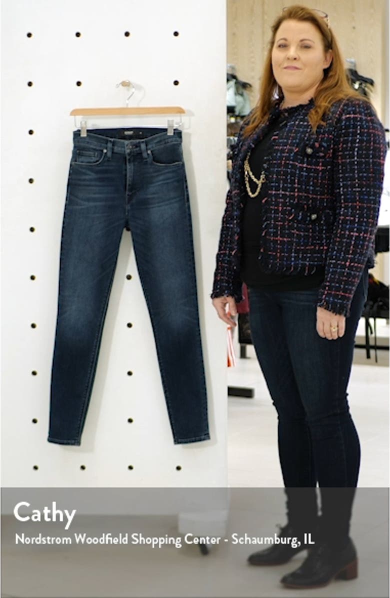 Barbara High Waist Ankle Super Skinny Jeans, sales video thumbnail