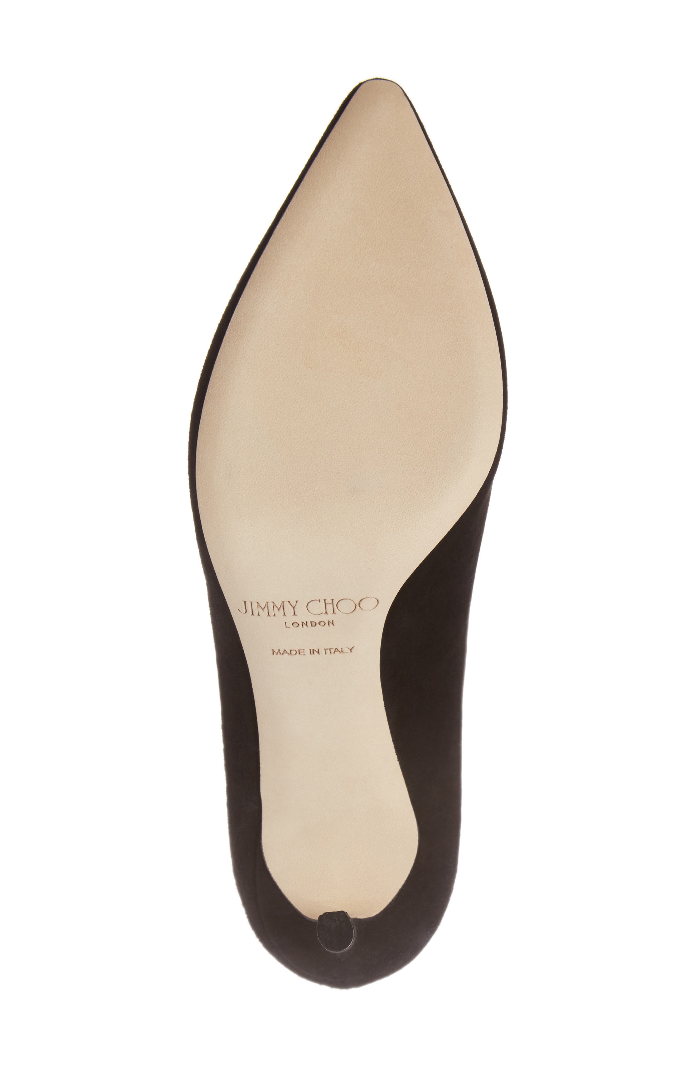 Jimmy Choo Romy 85 Suede Pump, Alternate, color, Black