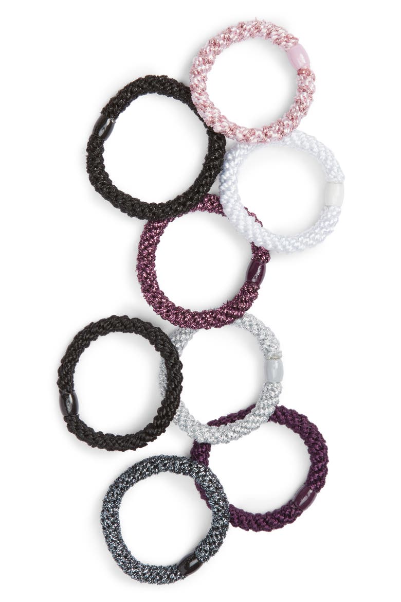 Ponytail Holders, Alternate, color, MIDNIGHT MOON