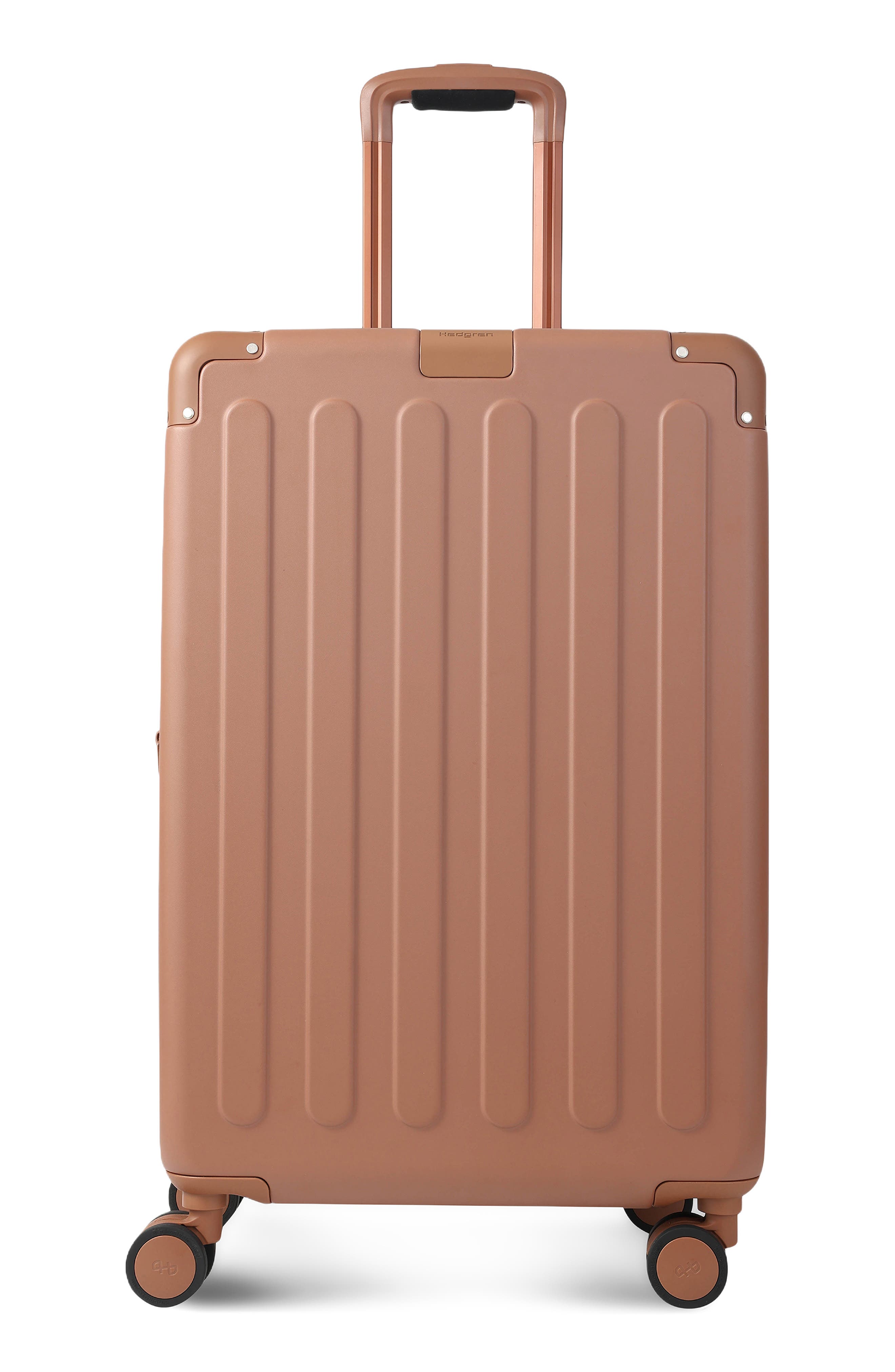 Hedgren Nostos Matte Medium Spinner Suitcase, Main, color, Tuscany