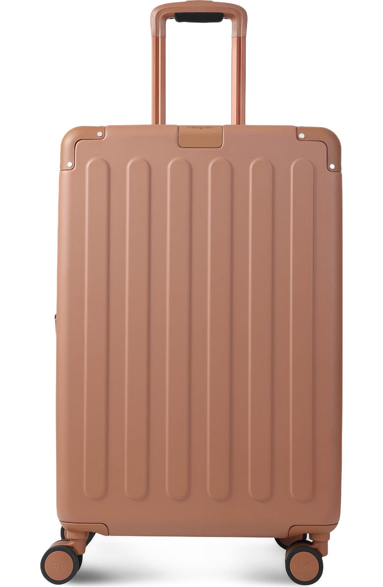 Hedgren Nostos Matte Medium Spinner Suitcase, Main, color, Tuscany
