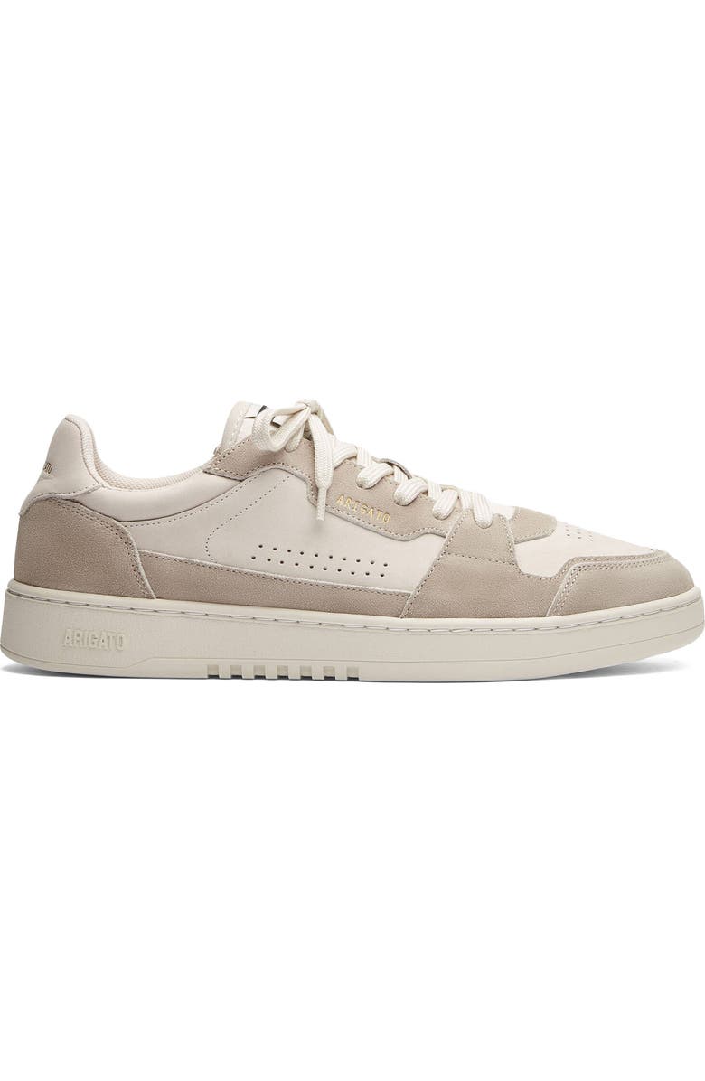 Axel Arigato Dice Lo Leather Suede Sneaker, Main, color, Off White/Taupe