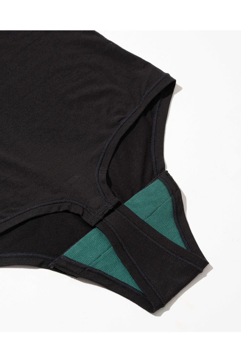 Tank Thong Bodysuit, Alternate, color, Black
