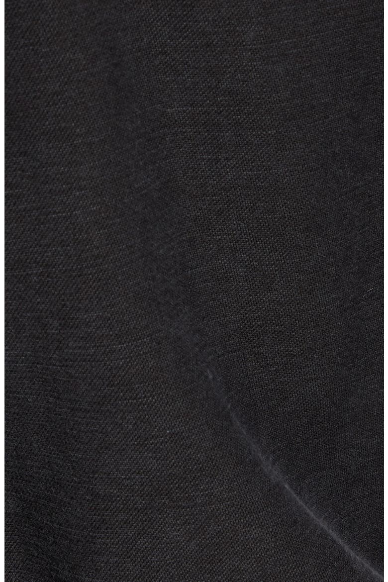 Marta Long Sleeve Cotton Twill Utility Jumpsuit, Alternate, color, WASHED BLACK