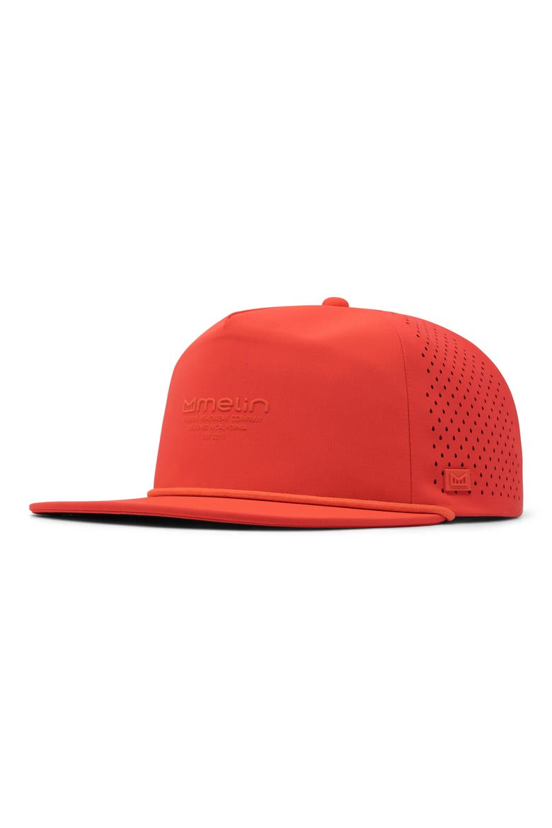 Coronado Hydrolite Performance Snapback Hat, Main, color, INFRARED
